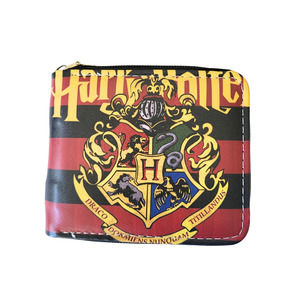 Warner Bros. JK Rowling Harry Potter Gryffindor Leather Purse Zipper Wallet